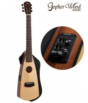 고퍼우드 e-Trekking 이트레킹 여행용 미니기타