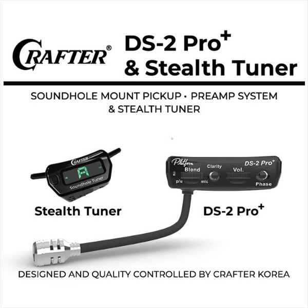 한정판 크래프터 KGLX 5000ce LTD 통기타 픽업선택