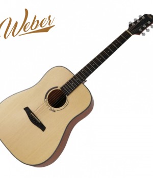 웨버 weber W311 D바디 탑솔리드 입문 초보 연습용 통기타