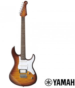 야마하 일렉기타 YAMAHA 퍼시파카 PAC212V QM Tobacco Brown Sunburst