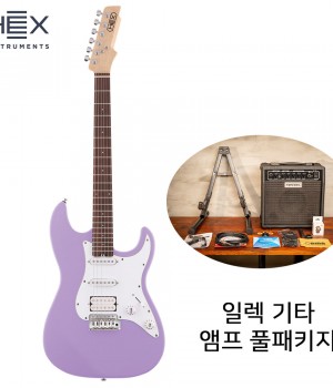 앰프패키지 헥스 일렉기타 HEX E100 PU