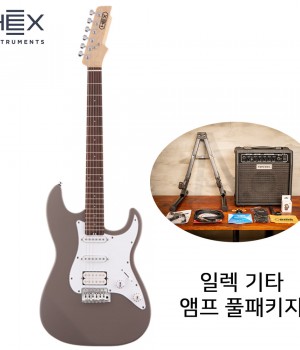 앰프패키지 헥스 일렉기타 HEX E100 AB