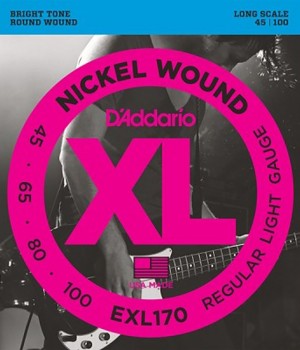 다다리오 XL 베이스스트링 45-100 (EXL170)